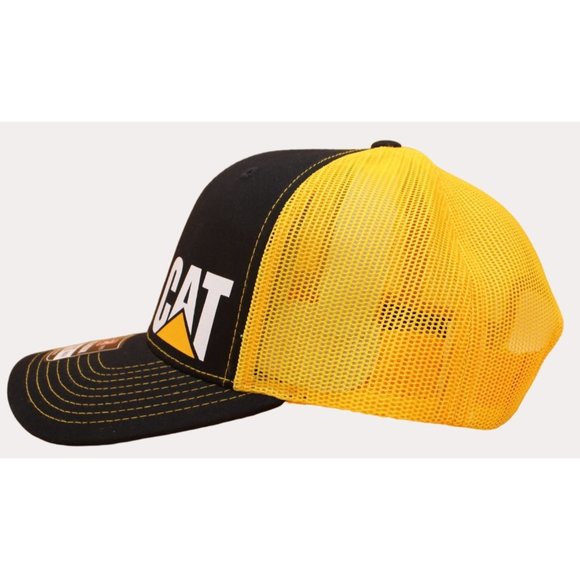 Caterpillar CAT Richardson 112 Snap Back Trucker Hat - Picture 4 of 4